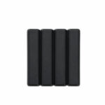 Knob Varnished Black Matt 24mm - Image 2
