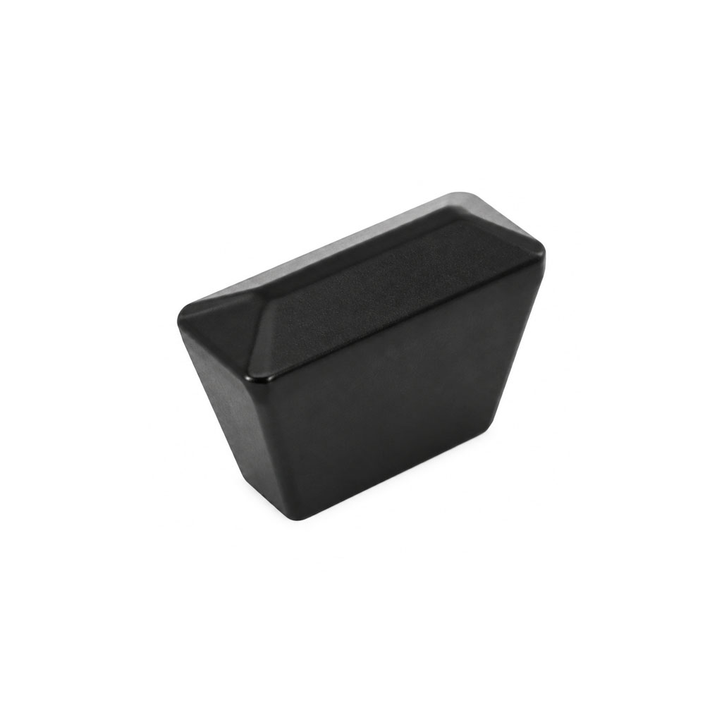 ITS-510-1 Knob Varnished Black Matt 16mm - Image 1