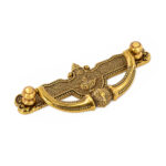 French Gold Drop Bail Handle – 96mm - Image 2