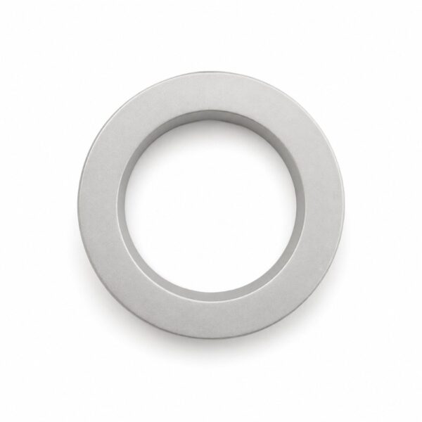 Elegant Orbit Ring Handle Matt Silver 32mm
