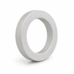 Elegant Orbit Ring Handle Matt Silver 32mm - Image 2