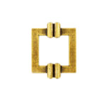 Modern Square Link Knob Florence Antique 32mm