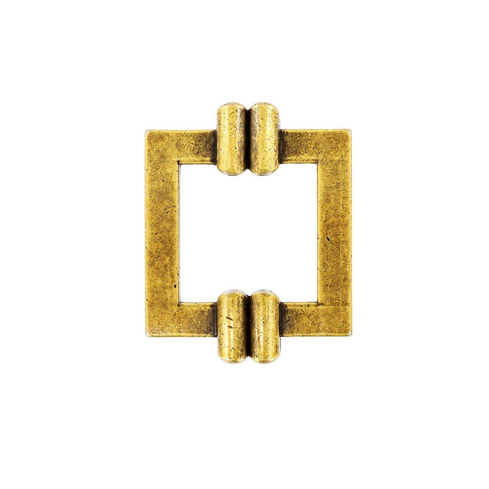 ITS-553-1-1.jpg Modern Square Link Knob Florence Antique 32mm - Image 1
