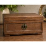 Round Keyhole Escutcheon Florence Antique 35mm - Image 3