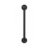 Straight Fix Handle Matt Black – 160mm