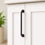 Straight Fix Handle Matt Black – 160mm - Image 3