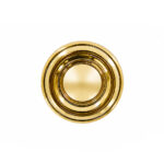 Modern Round Decorative Gold Knob – 25mm