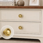 Modern Round Decorative Gold Knob – 25mm - Image 3