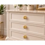 Vintage Style Decorative Gold Knob – 25mm - Image 3