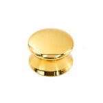 Round Gold Plated Knob – 40mm - Image 2