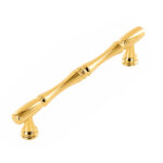 Gold Plated Classic Cabinet Handle – 96mm - Image 2