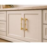Gold Plated Classic Cabinet Handle – 96mm - Image 3