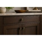 Classic Beaded Style Knob Bronze Polish 24mm - Image 3