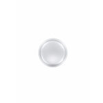 Modern Round Furniture Knob Matt Aluminium 30mm - Image 2