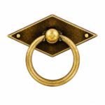 Vintage Plate Ring Handle Florence Antique (67X52H)mm