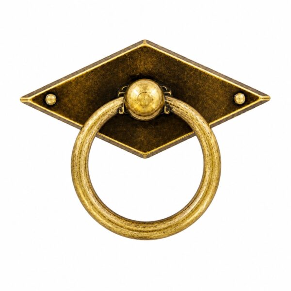 Vintage Plate Ring Handle Florence Antique (67X52H)mm