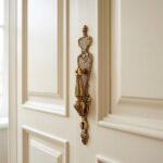 French Gold Decorative Plate Handle – 154mm - Image 3