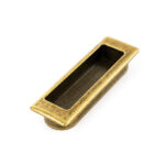 Rectangular Sliding Handle Florence Antique 75mm - Image 2