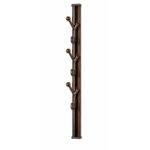 Aluminum Sliding Hook Rail with 4 Adjustable Hooks – 3ft