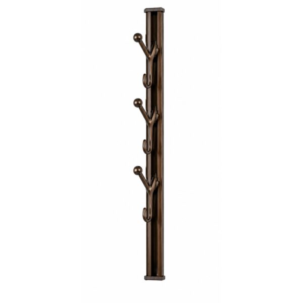 Aluminum Sliding Hook Rail with 4 Adjustable Hooks – 3ft