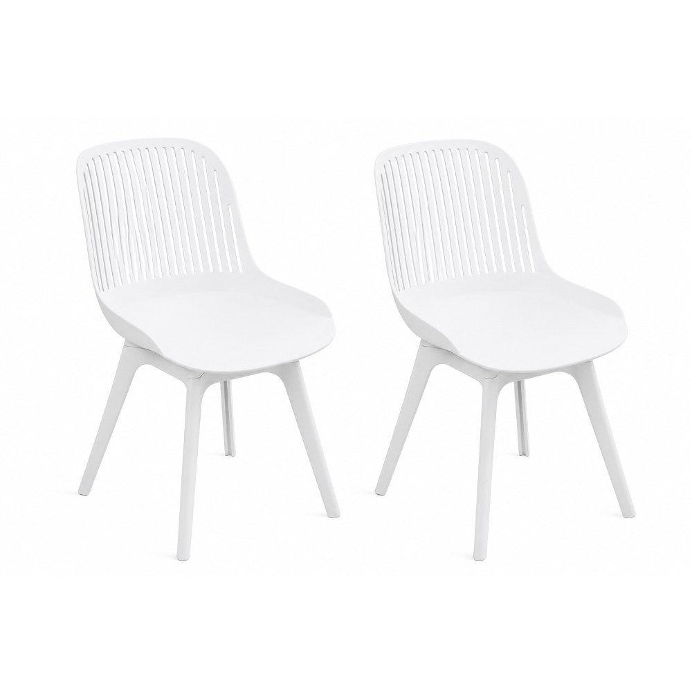 OSM-2251-new-1 Modern Lounge Armless Chair Set Of 2 - White - Image 1