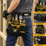 Professional Tool Belt Pouch with 11 Pockets - Image 3