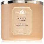 3 Wicks Whipped Coffee Candle White Barn - Image 2