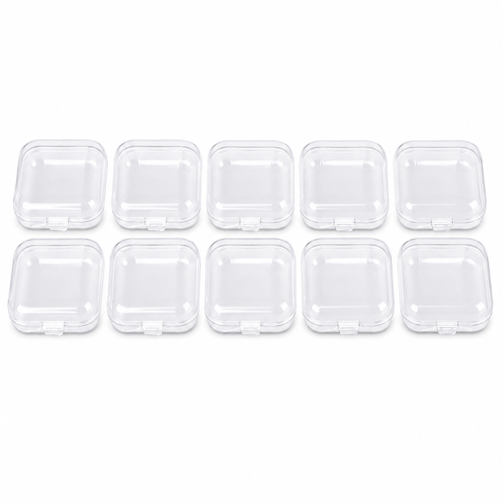 HON-967-1 Mini Jewelry Storage Box Set with Hinged Lids -10pcs - Image 1