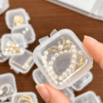 Mini Jewelry Storage Box Set with Hinged Lids -10pcs - Image 2