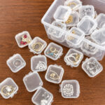 Mini Jewelry Storage Box Set with Hinged Lids -10pcs - Image 3