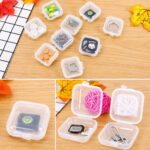 Mini Jewelry Storage Box Set with Hinged Lids -10pcs - Image 4