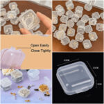 Mini Jewelry Storage Box Set with Hinged Lids -10pcs - Image 5