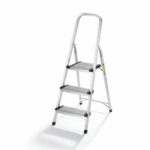 Aluminium Ladder 3-Step Wide 5 Inch