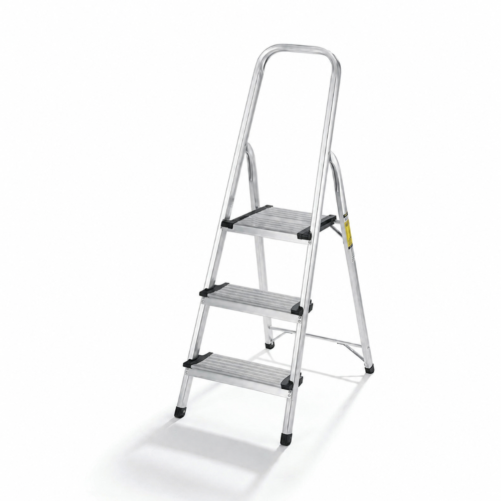 JTC-1000-1 Aluminium Ladder 3-Step Wide 5 Inch - Image 1