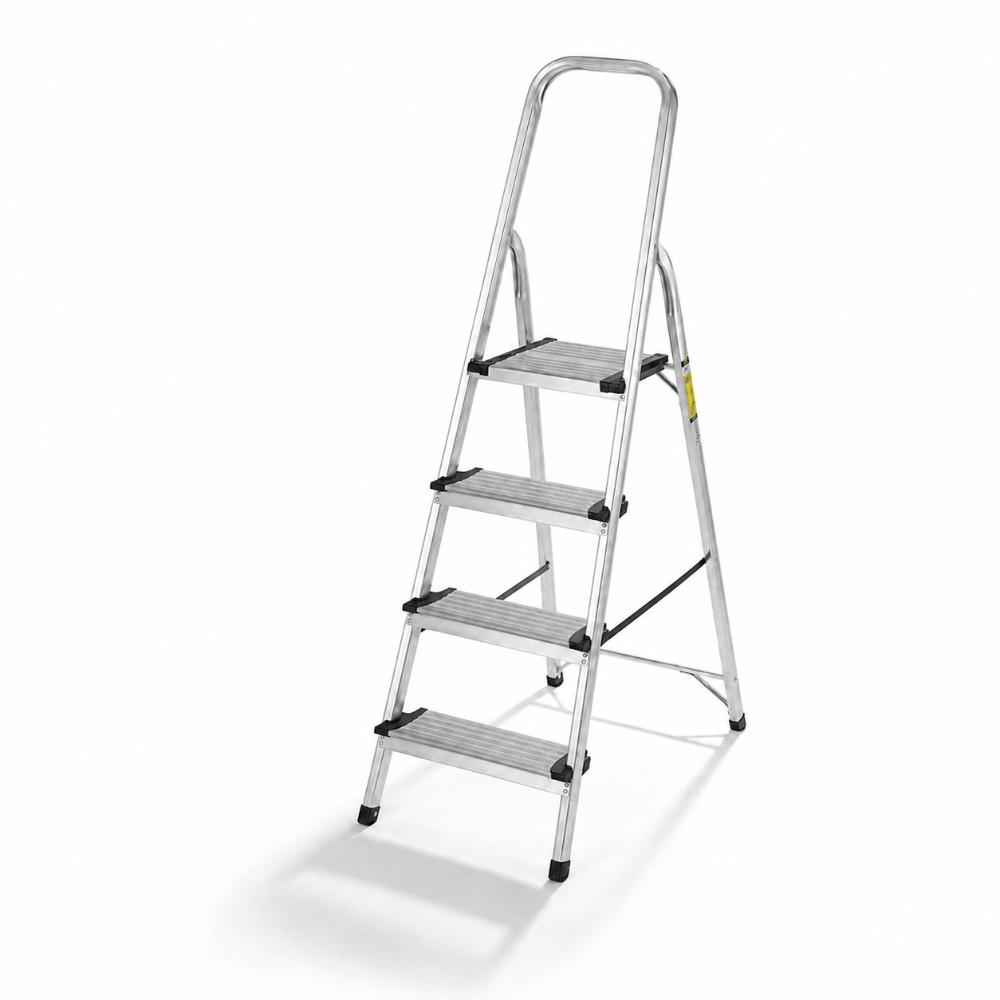 JTC-1001-1 Aluminium Ladder 4-Step Wide 5 Inch - Image 1