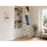 Aluminium Ladder 5-Step Wide 5 Inch - Image 3