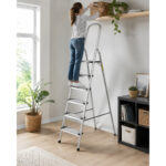 Aluminium Ladder 6-Step Wide 5 Inch - Image 3