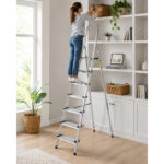 Aluminium Ladder 7-Step Wide 5 Inch - Image 3