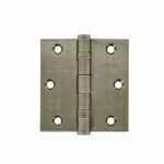 Ball Bearing Hinge Antique Bronze 3"x3"x2mm
