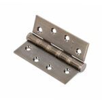 Ball Bearing Hinge Antique Bronze 4"x3"x3mm - Image 3
