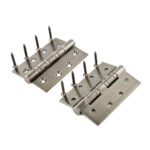 Ball Bearing Hinge Antique Bronze 4"x3"x3mm - Image 5