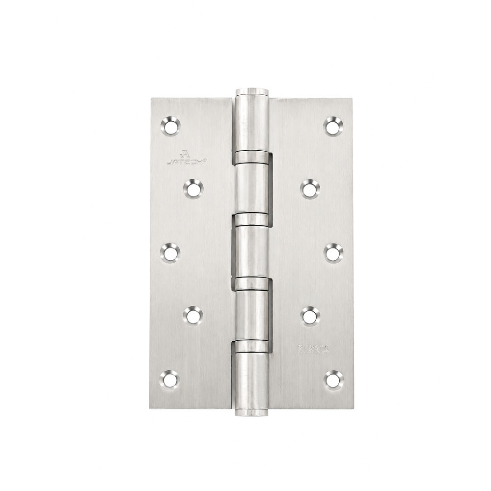 JTC-507-1 Ball Bearing Hinge Satin Polish 6"x4"x4mm - Image 1