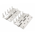 Ball Bearing Hinge Satin Polish 6"x4"x4mm - Image 5