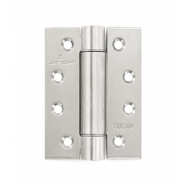 Single Action Spring Hinge Satin Polish 4"x3"x3mm