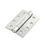 Single Action Spring Hinge Satin Polish 4"x3"x3mm - Image 2
