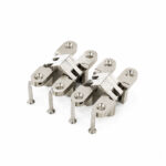 Concealed Hinge Satin Nickel Zinc Alloy 60mm - Image 2