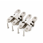 Concealed Hinge Satin Nickel Zinc Alloy 95mm - Image 2