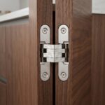 Concealed Hinge Satin Nickel Zinc Alloy 95mm - Image 3