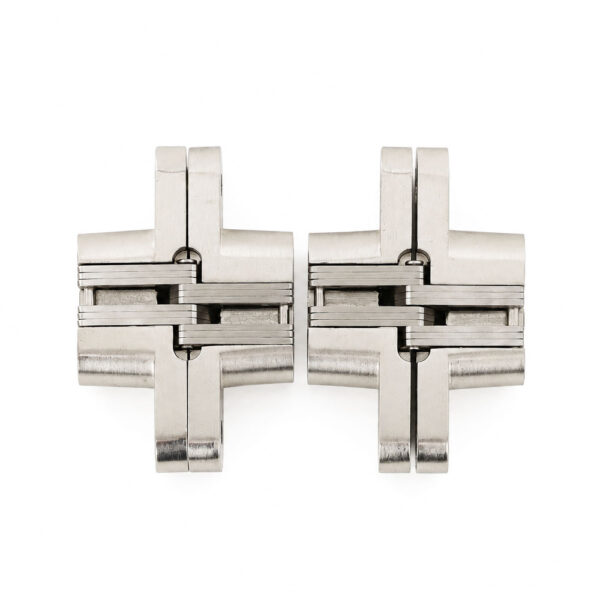 Concealed Hinge Satin Nickel Zinc Alloy 70mm