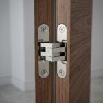 Concealed Hinge Satin Nickel Zinc Alloy 60mm - Image 3